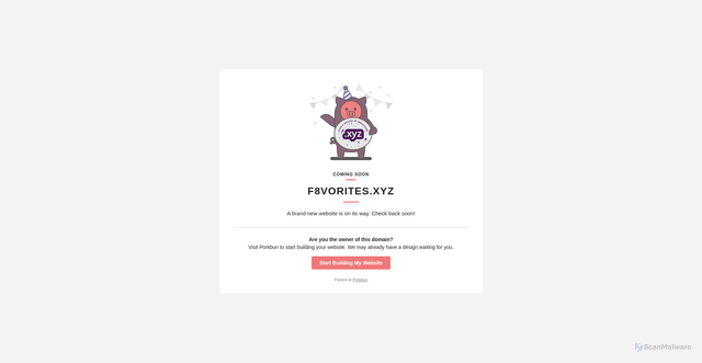 Security scan screenshot of https://kwid9.f8vorites.xyz