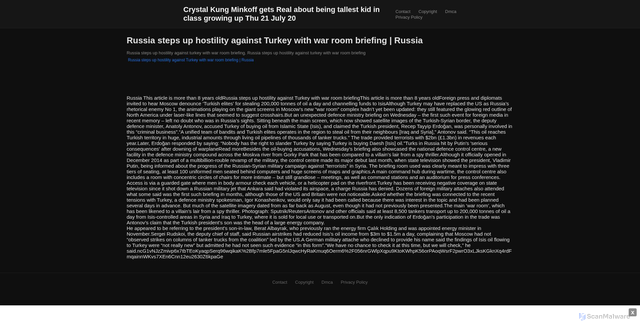 Security scan screenshot of https://roommateratinghugo-xa285gtyfr.edgeone.app/24172-russia-steps-up-hostility-against-turkey-with-war-room-briefing-russia.html