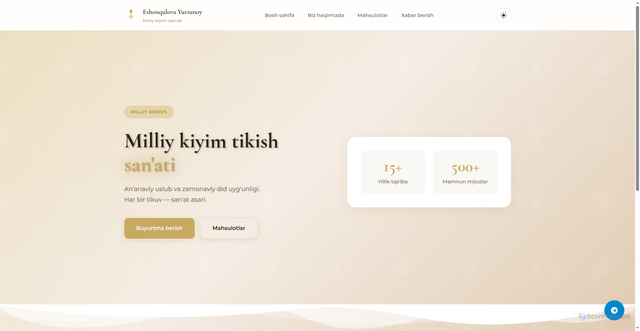 Security scan screenshot of https://eshonqulovayursunoyfixednan-x69qpu076g.edgeone.app/