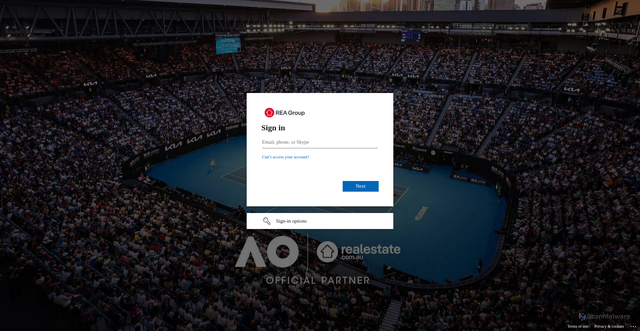 Security scan screenshot of https://garage-cms.rea-group.com