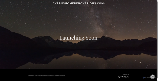 Security scan screenshot of https://cyprushomerenovations.com/