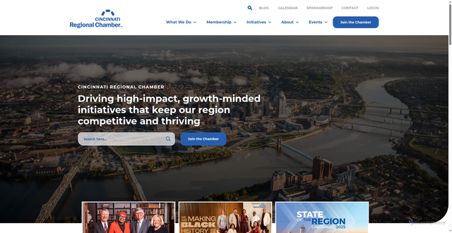 Security scan screenshot of https://go.cincinnatichamber.com