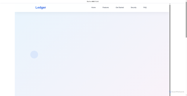 Security scan screenshot of https://ladgar-startcom.wixstudio.com/usen