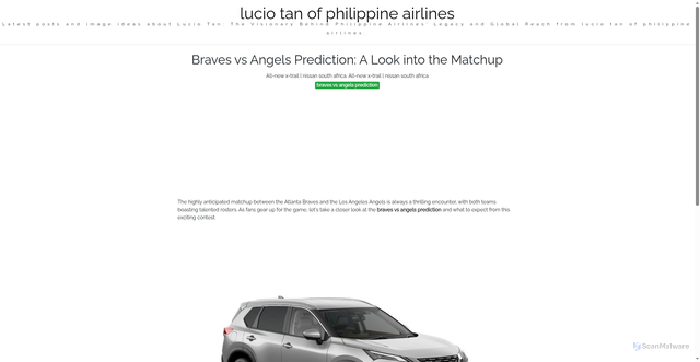 Security scan screenshot of https://urbandailyverse-dpi45pewyddw.edgeone.app/braves-vs-angels-prediction.html