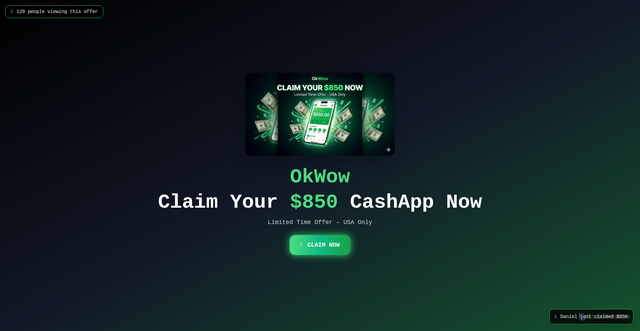 Security scan screenshot of https://okwow-cashapp-850-3t68794q5o.edgeone.dev/