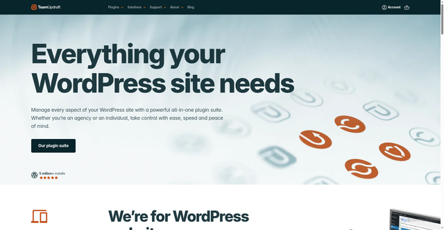 Security scan screenshot of https://teamupdraft.com