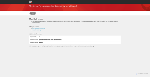 Security scan screenshot of https://prod.web.uta.edu