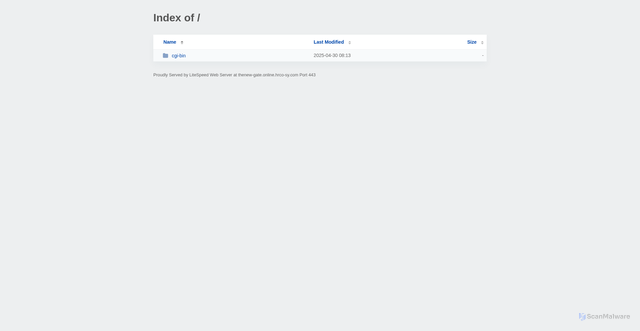 Security scan screenshot of https://thenew-gate.online.hrco-sy.com/