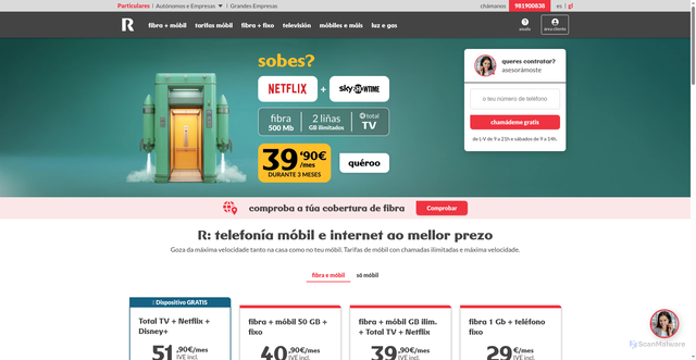 Security scan screenshot of https://mundo-r.com