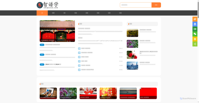 Security scan screenshot of https://zhipuxue.com
