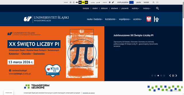 Security scan screenshot of https://us.edu.pl