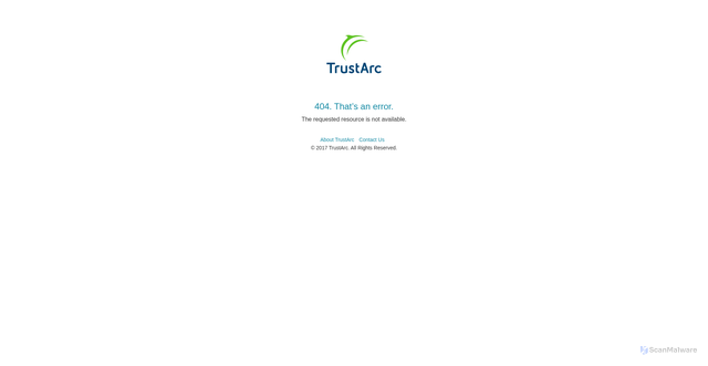 Security scan screenshot of https://choices-or.trustarc.com