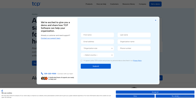 Security scan screenshot of https://secure14.aladtec.com