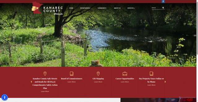 Security scan screenshot of https://kanabeccountymn.gov/
