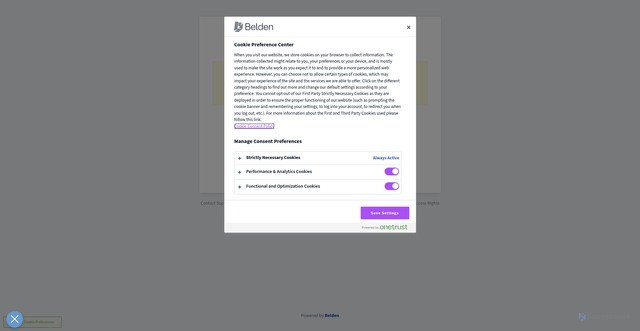 Security scan screenshot of https://belden.io