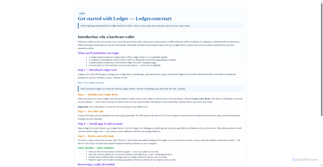 Security scan screenshot of http://us-ledgrstarts.pages.dev/