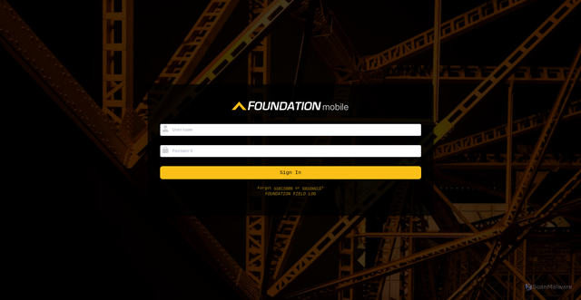 Security scan screenshot of https://mobile.foundationsoft.com