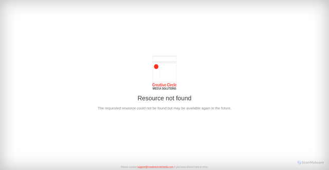 Security scan screenshot of https://beta.creativecirclecdn.com