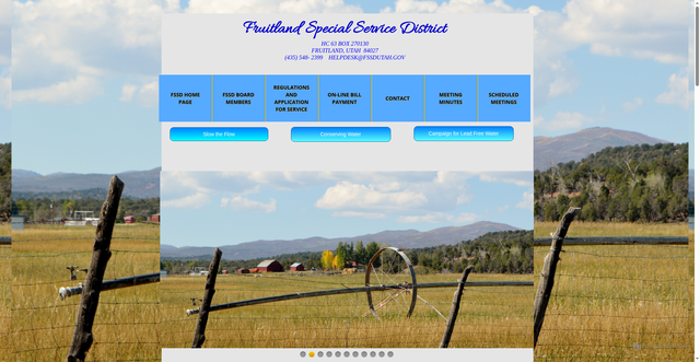 Security scan screenshot of http://www.fssdutah.gov/