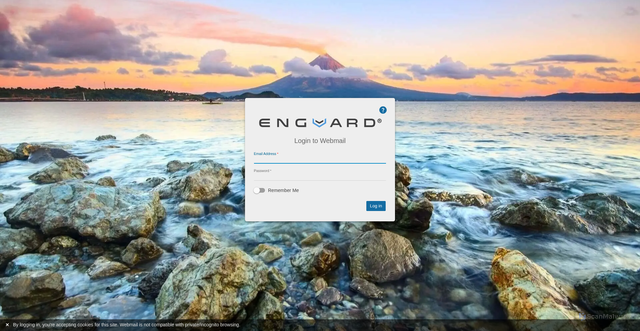Security scan screenshot of https://mail3.enguard.com