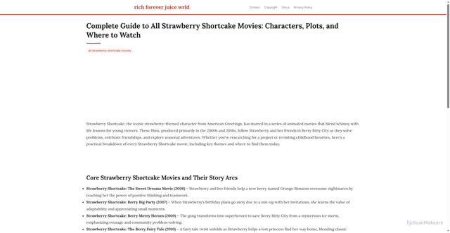Security scan screenshot of https://duniacloudblog-dpurmyvdlpxs.edgeone.app/all-strawberry-shortcake-movies.html