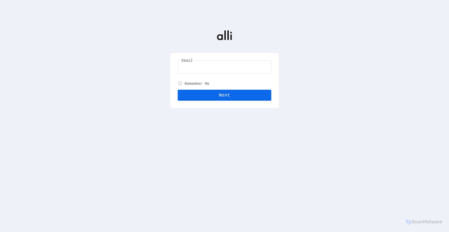 Security scan screenshot of https://login.alliplatform.com