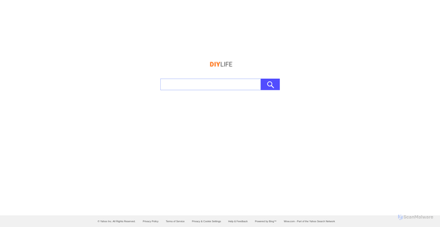 Security scan screenshot of https://www.diylife.com