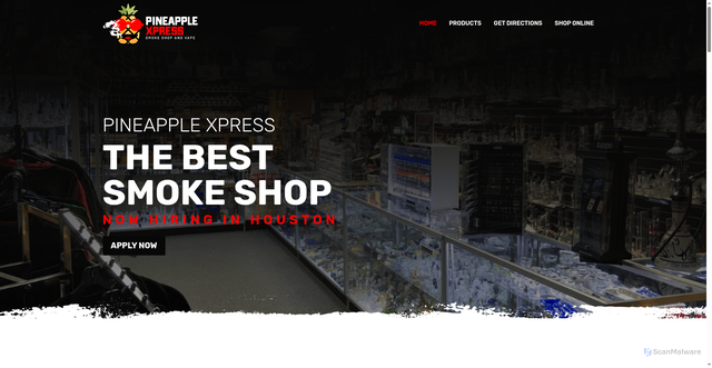 Security scan screenshot of https://sanmarcos.pine-applexpress.com/