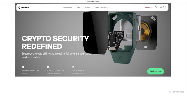 Security scan screenshot of https://suiteapp--trexo.wixstudio.com/en-us