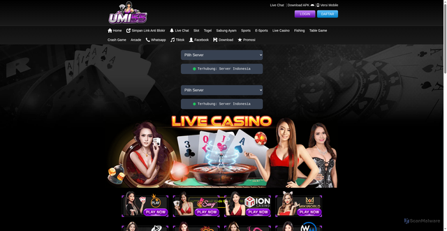 Security scan screenshot of https://xn--s6cgavda9baad5c8ebbt3bzb2njbehcc2dwsxb7kcdh.net/desktop/game/livecasino/miki
