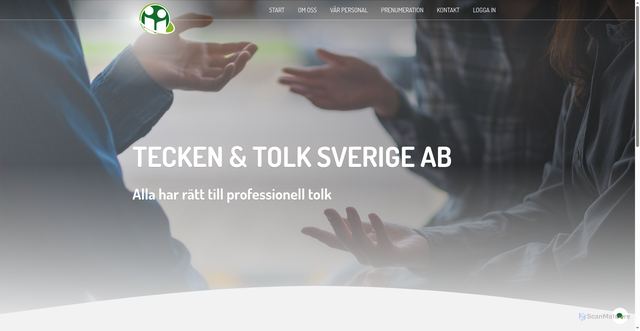 Security scan screenshot of https://tolk.nu