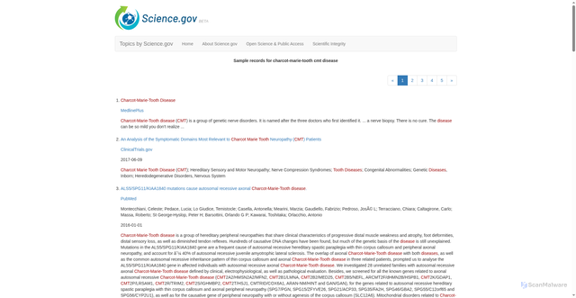 Security scan screenshot of https://www.science.gov/topicpages/c/charcot-marie-tooth+cmt+disease