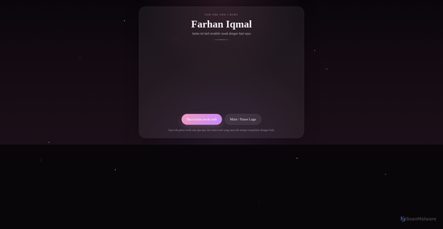 Security scan screenshot of https://open-teal-g43tdm2zzz-92earej5g3.edgeone.app/