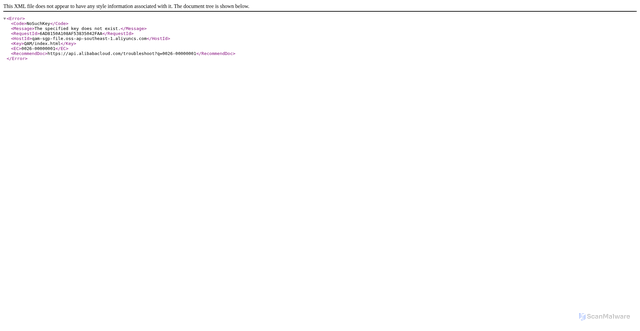 Security scan screenshot of https://hcp-market.hikcentralconnect.com