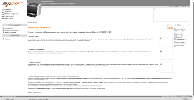 Security scan screenshot of https://bilogic.ru
