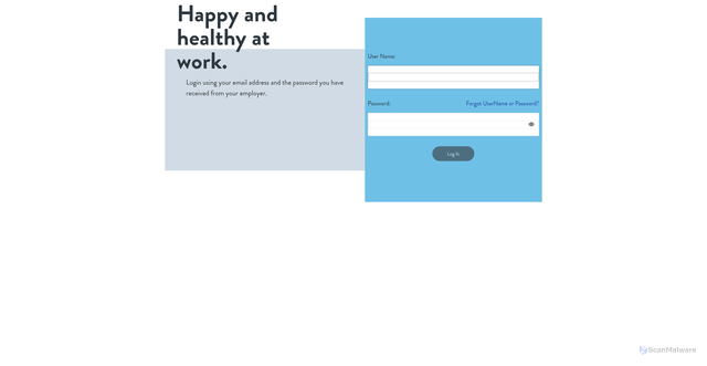 Security scan screenshot of https://wellness.healthadvocate.com