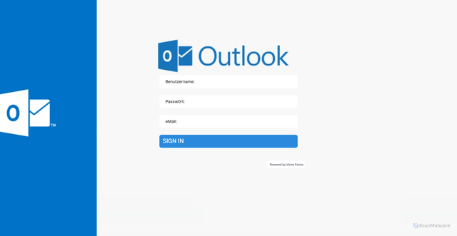 Security scan screenshot of https://forms.visme.co/fv/j0nzzr4y-378n3q1