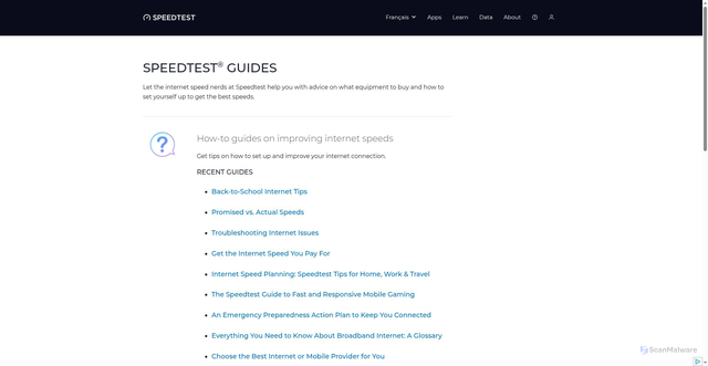 Security scan screenshot of https://07-2xb.pages.dev/fr/about/knowledge/guides