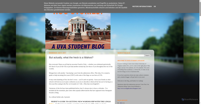 Security scan screenshot of http://hoostories.blogspot.com/2017/07/but-actually-what-heck-is-wahoo.html