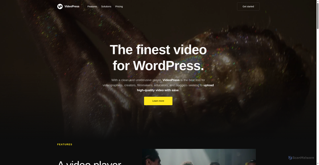 Security scan screenshot of https://videopress.com