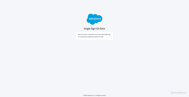 Security scan screenshot of https://swiftcapital--amazonconnect.vf.force.com