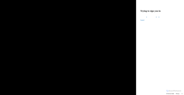 Security scan screenshot of https://sjvassoc-my.sharepoint.com