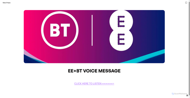 Security scan screenshot of https://prezo.ai/public/new-prezo--579157ea-645d-4d5f-8a0e-6015e43b8ea1