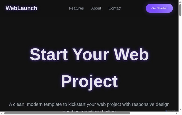 Security scan screenshot of https://landing-page-demo-xbvdabm2oy.edgeone.dev/