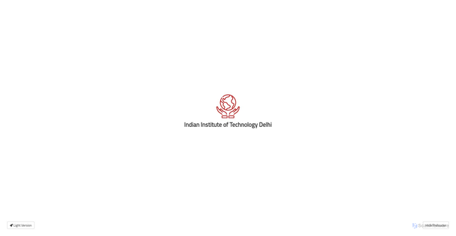 Security scan screenshot of https://iitd.ac.in