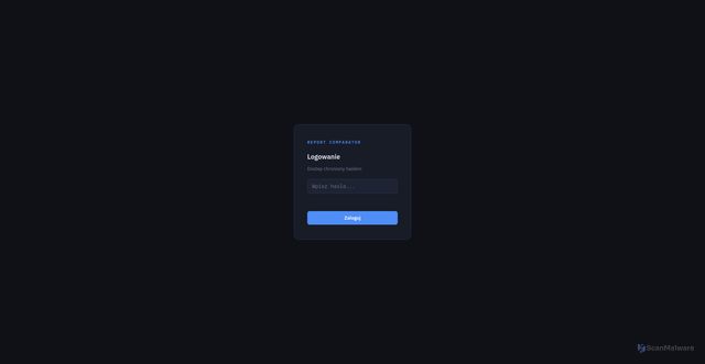Security scan screenshot of http://report-comparator2.pages.dev/
