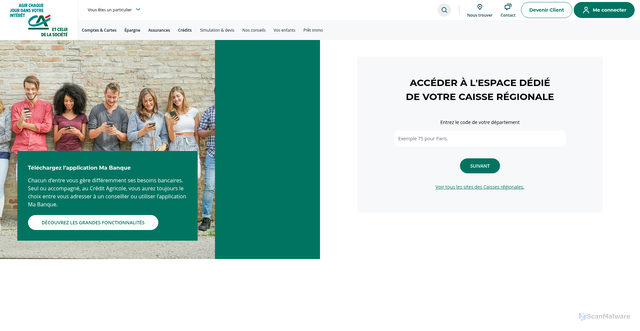 Security scan screenshot of https://bcf.snh.mybluehost.me/FR