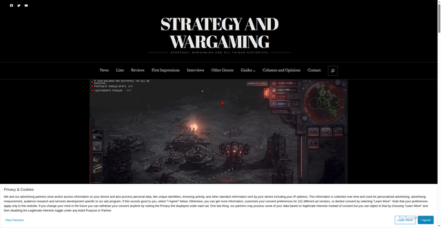 Security scan screenshot of https://strategyandwargaming.com/2026/06/21/strategy-and-wargaming-news-21-june-2026-steam-summer-sale-veterans-napoleonic-wars-removed-from-steam-dust-front-rts-is-a-massive-hit-with-players/