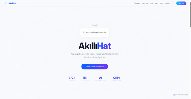 Security scan screenshot of https://akillihat.com/