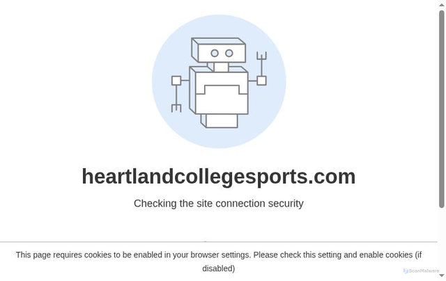Security scan screenshot of https://www.heartlandcollegesports.com/2025/11/25/oklahoma-state-hires-eric-morris-football/